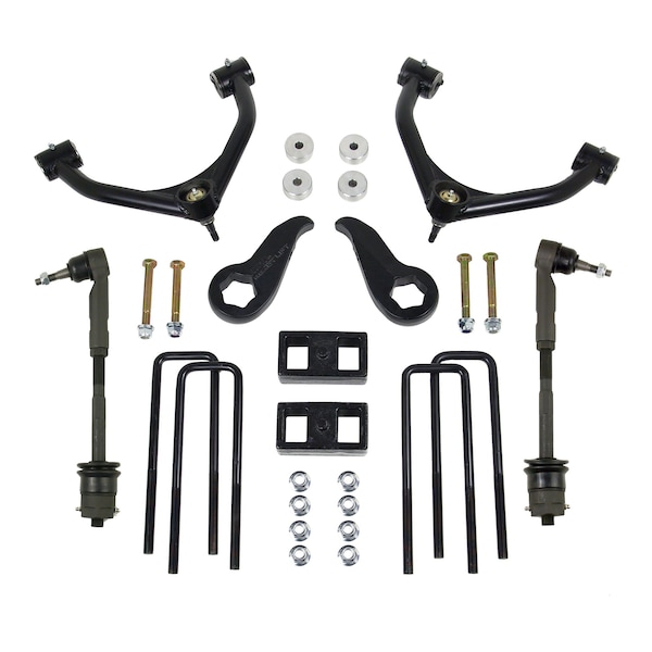 Readylift Suspension 3.5IN SST LIFT KIT FRONT W/1.0IN REAR W/UPPER CONTROL ARMS W/O SHOCKS 11-19 CHEVY/GMC 2500/3500HD 69-3411 - main